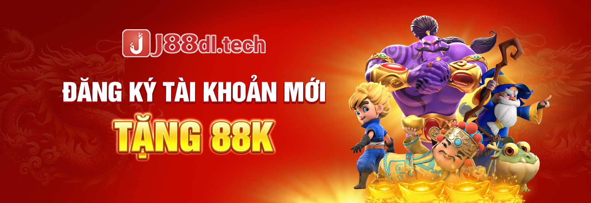 Đăng ký tài khoảng mới tặng 88k