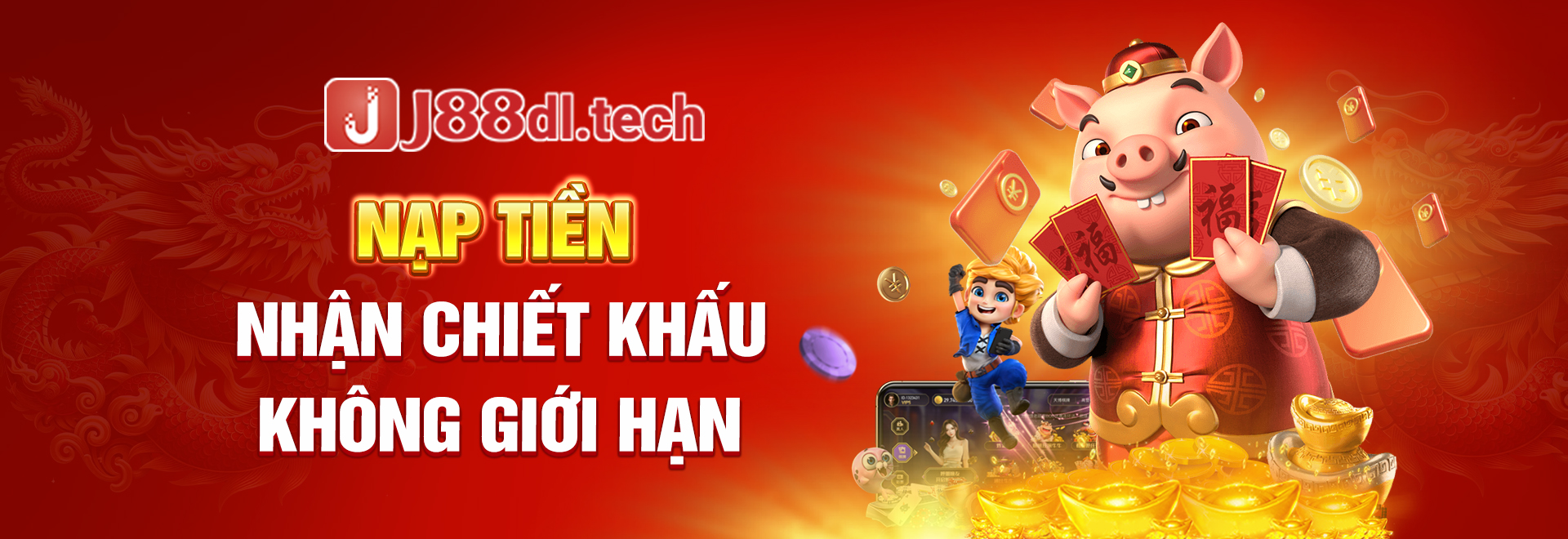 Nạp tiền nhận chiết khấu không giới hạn